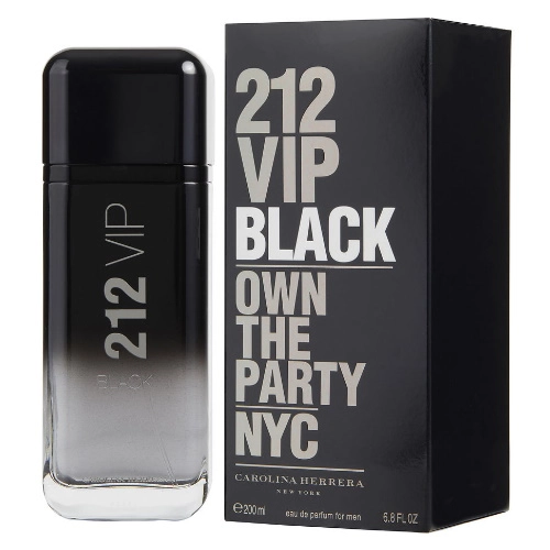 Best Carolina Herrera Colognes for Men, Men's Perfumes 212 VIP Black CH Masculine Fragrance