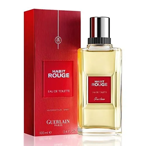Best Guerlain Colognes for Men, Men's Perfumes Habit Rouge Masculine Fragrance